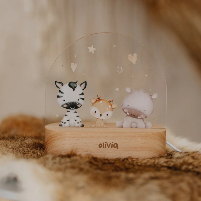 Lampa de Veghe LED pentru copii - Happy Friends